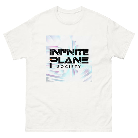 2-Sided Infinite Plane Society-Screened Reality Illustration, Men's classic tee